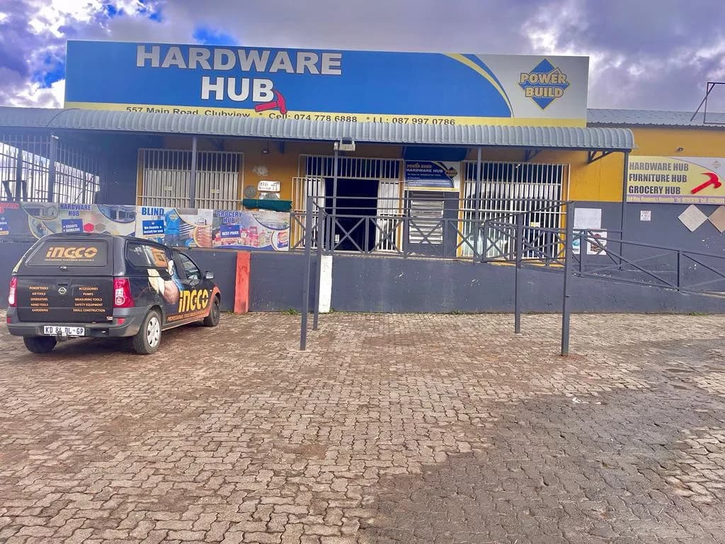 Hardware Hub club view in Phuthaditjhaba CBD