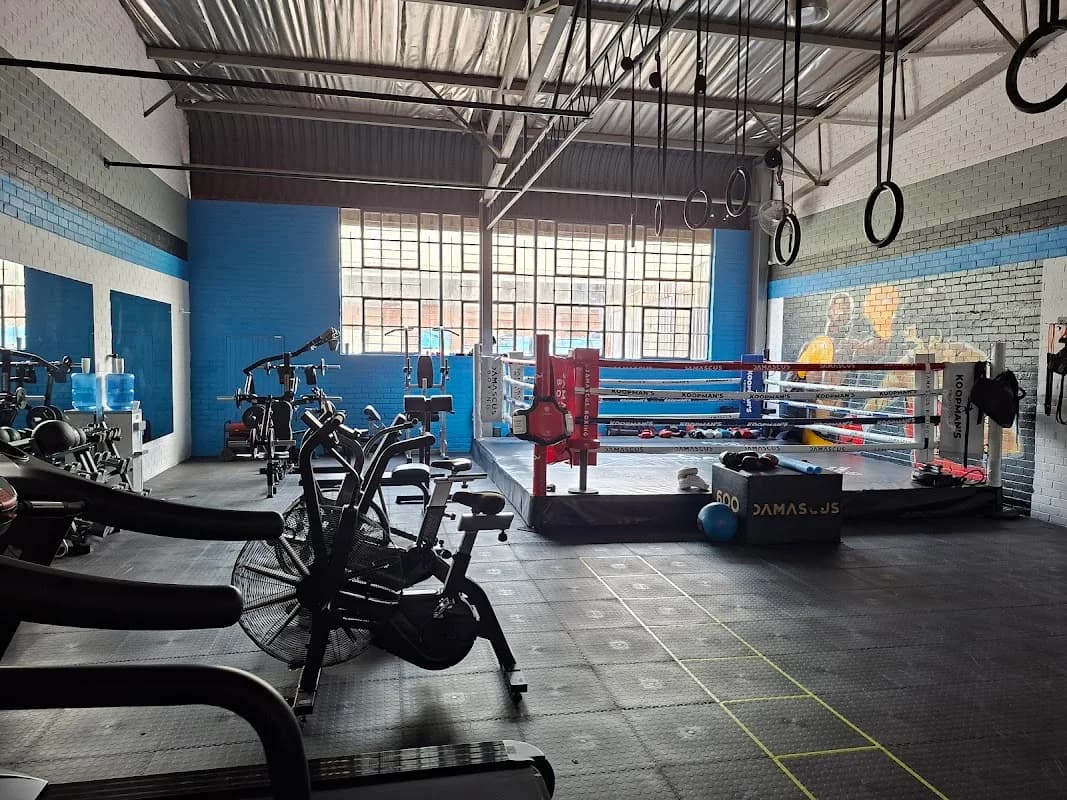 Koopman's Boxing Gym in Germiston CBD