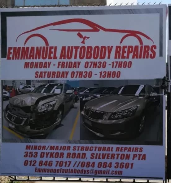 Emmanuel AutoBodys Repair in Silverton