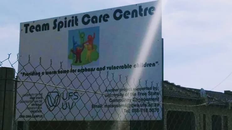 Team Spirit Care Centre in Tshiame