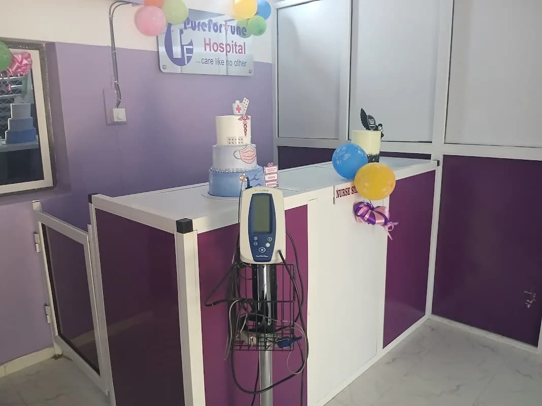 PureFortune Hospital Ojo . A subsidiary of PureFortune Medical Resources Ltd in Ojo