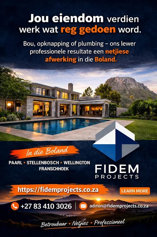 Fidem Projects and Plumbing in Paarl East