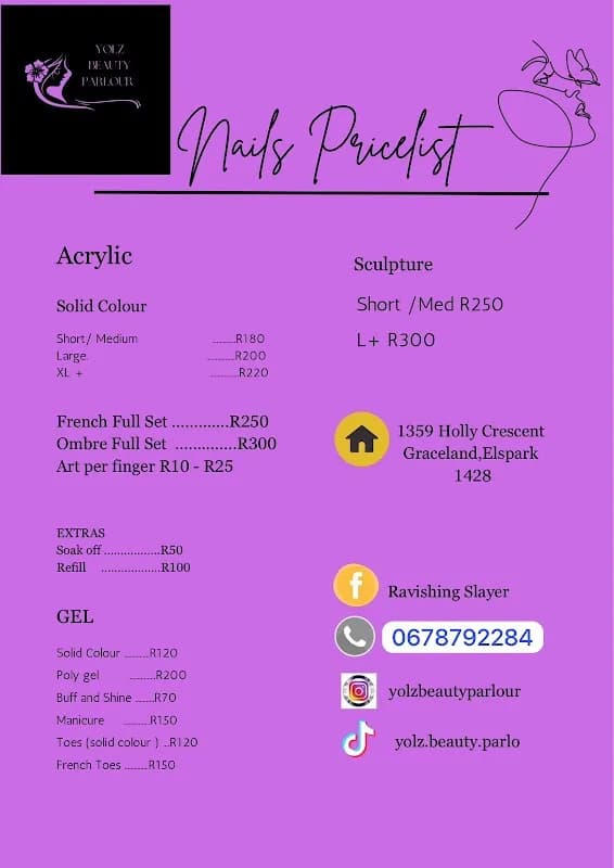 YOLZ BEAUTY PARLOUR in Elsburg