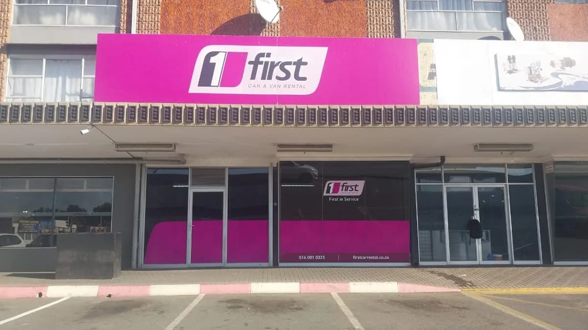 First Car Rental Vereeniging in Sasolburg CBD