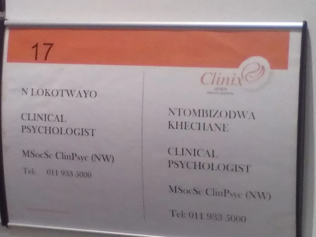 N. Lokotwayo in Diepkloof