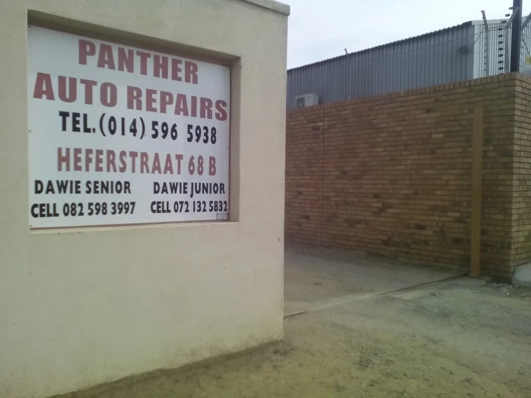 Panther Auto Repairs in Safari Extension