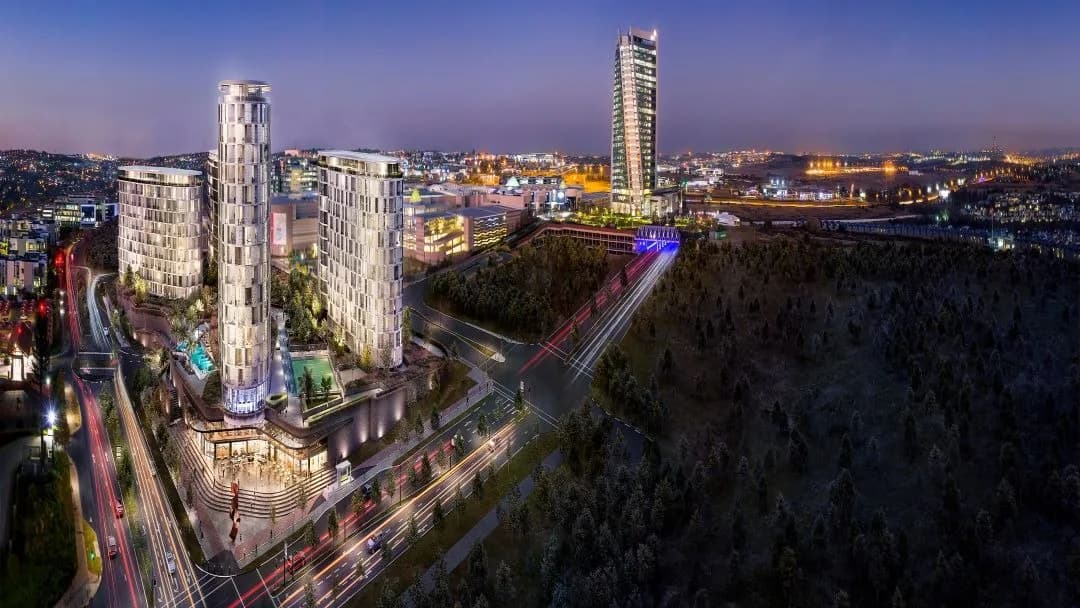 Waterfall City CBD in Midrand CBD