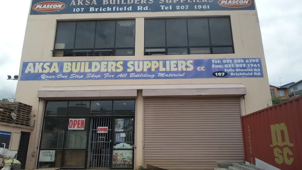 AKSA BUILDERS SUPPLIERS cc in Berea