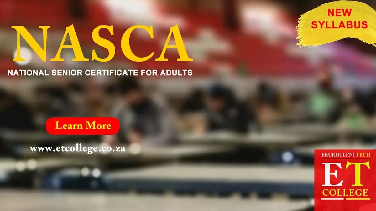 NASCA (NATIONAL SENIOR CERTIFICATE FOR ADULTS) in Krugersdorp CBD