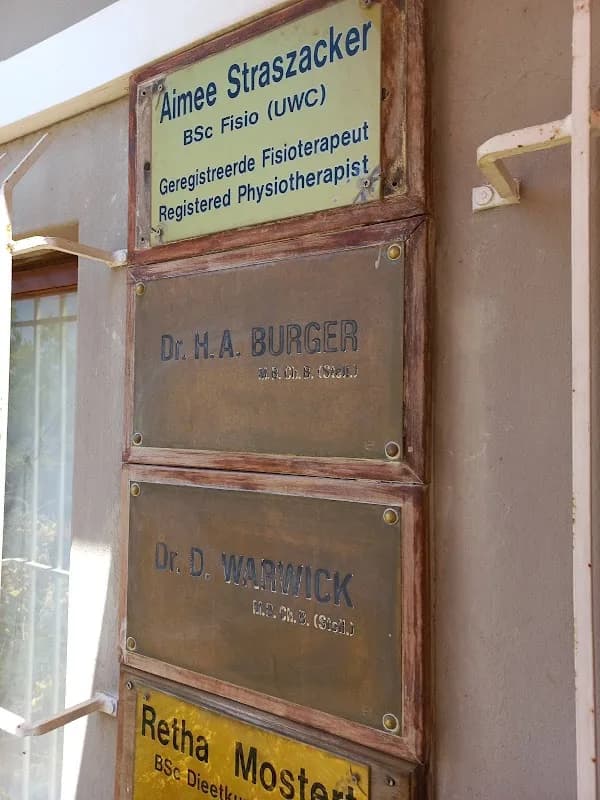 Burger H A in Springbok CBD