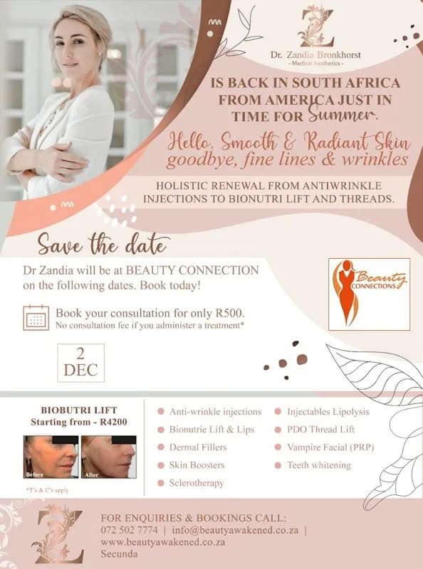 Beauty Connections Beauty & Slimming Clinic in Secunda CBD