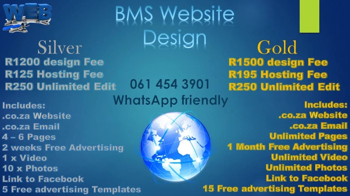 Bms Website Design in Bethlehem CBD