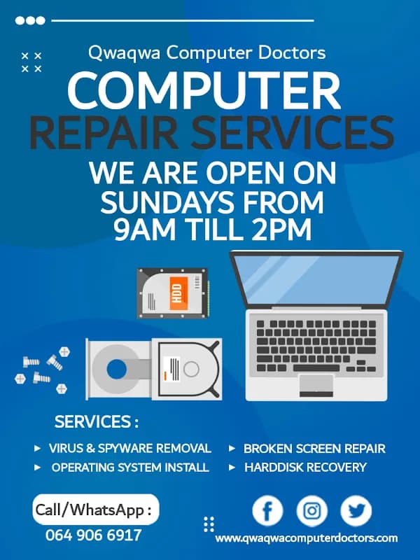 Qwaqwa Computer Doctors in Phuthaditjhaba CBD