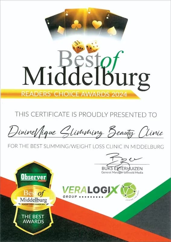 DivineNique Slimming Beauty Clinic (Witbank & Middelburg & Pretoria) in Highveld Mall
