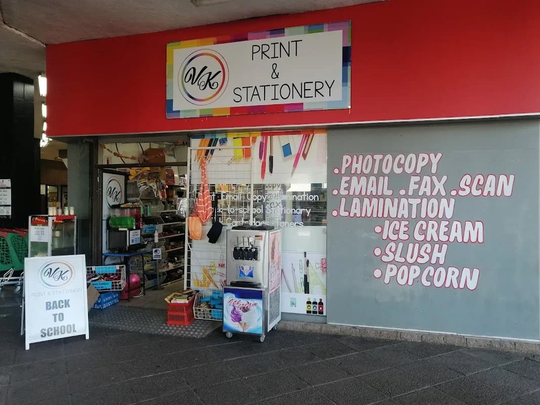 VK Print & Stationery in White River CBD