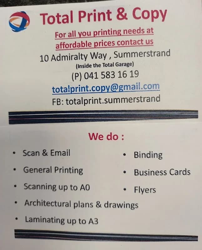 Total Print & Copy in Summerstrand
