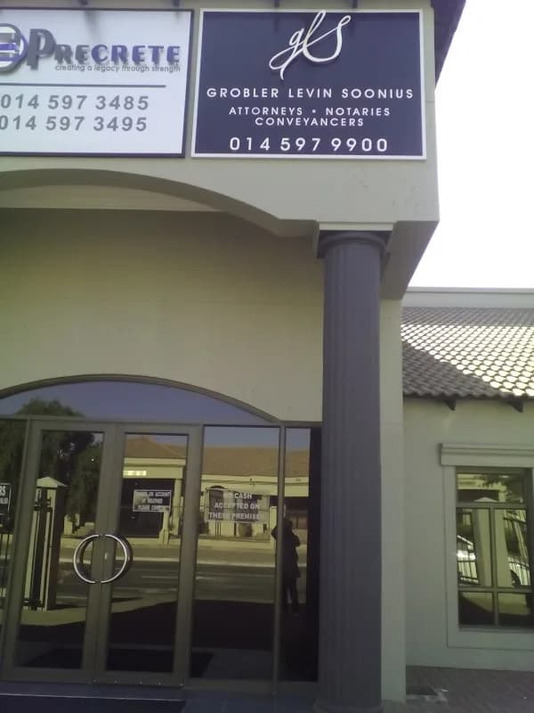 Grobler Levin & Soonius Attorneys Inc. in Rustenburg CBD