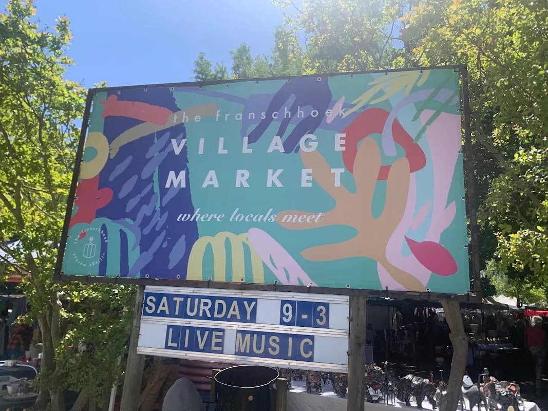 Franschhoek Village Market in Franschhoek