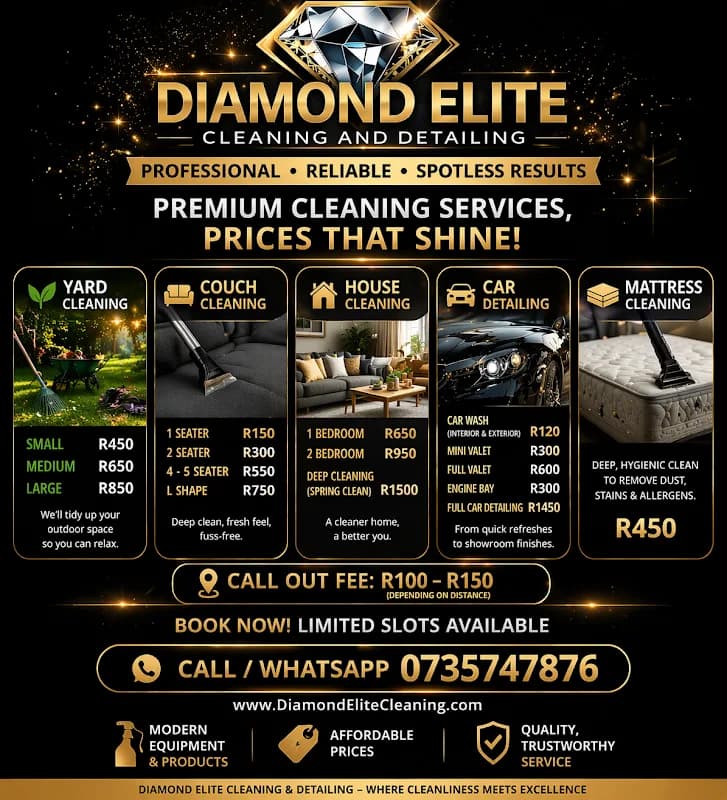Diamond Elite Cleaning & Detailing in Diamond Pavilion