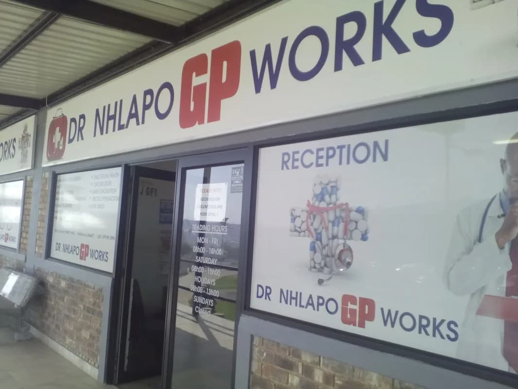 Dr Nhlapo GP Works in Diepkloof