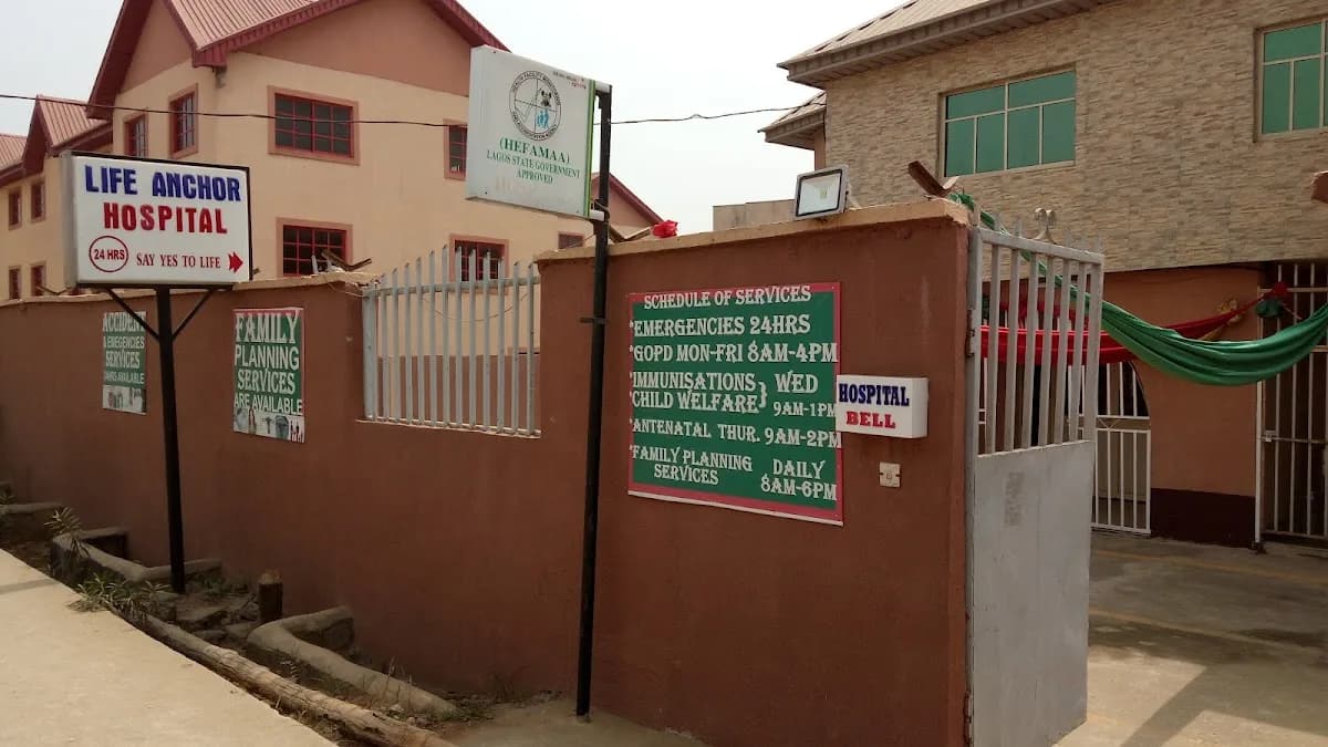 LIFE ANCHOR HOSPITAL in Alimosho