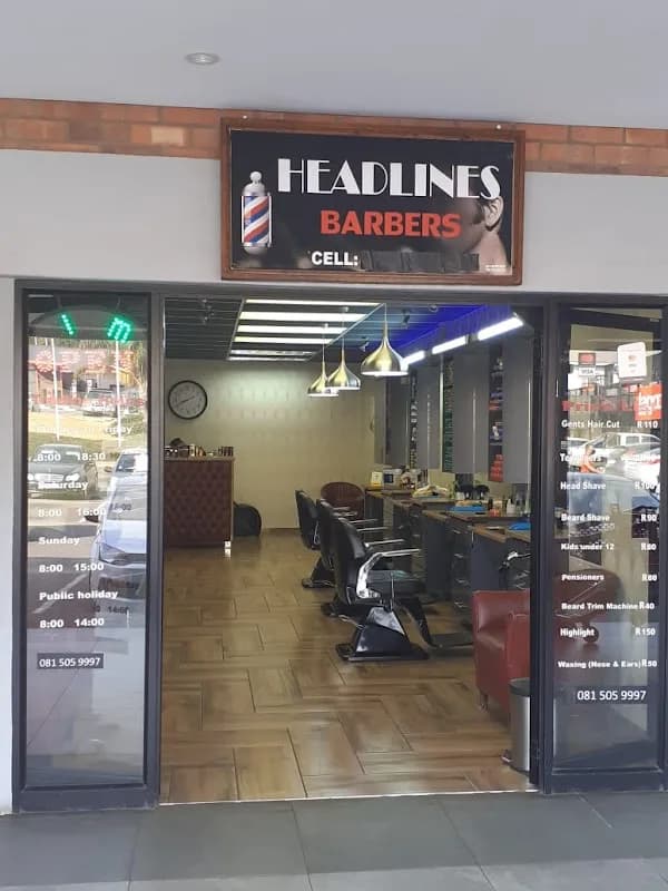 HEADLINES BARBERS in Roodepoort CBD