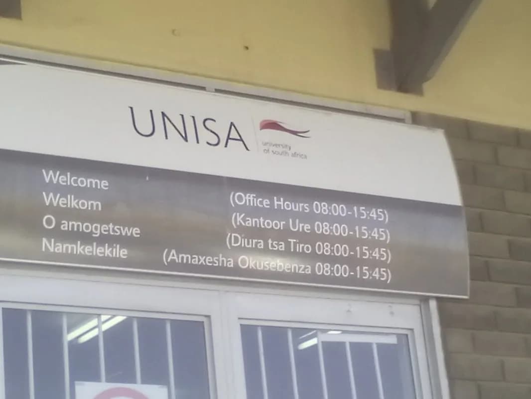 Unisa Exam Hall in Mahikeng CBD