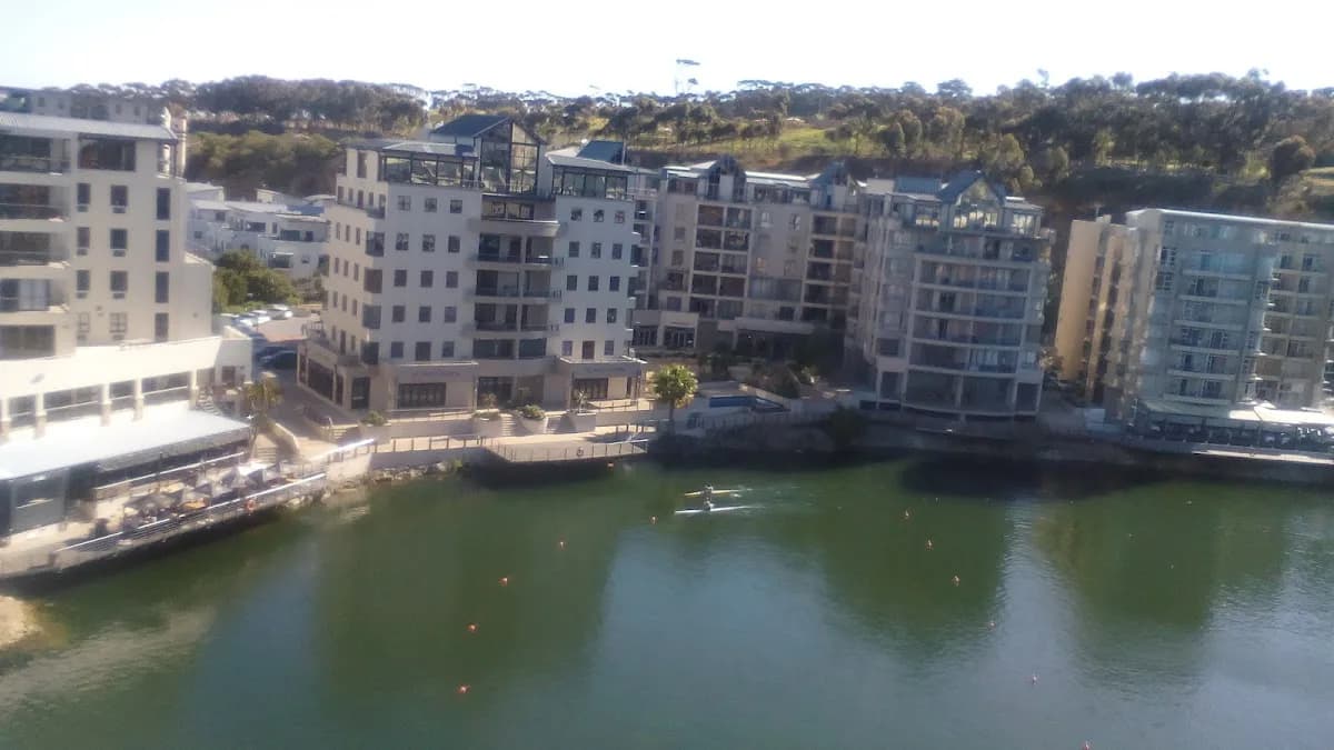 Tyger Waterfront Apartments Deck in Tyger Valley