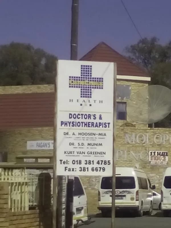 Kurt Van Greenen Physiotherapy in Mahikeng CBD
