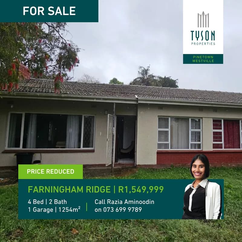 Razia Aminoodin in Pinetown