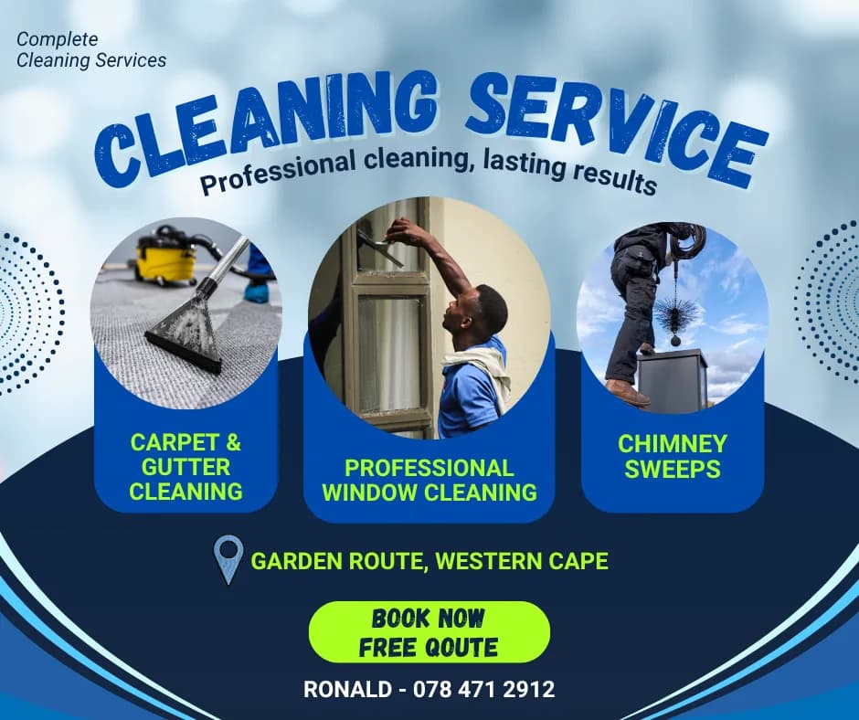 Complete Cleaning Services Knysna in Sedgefield