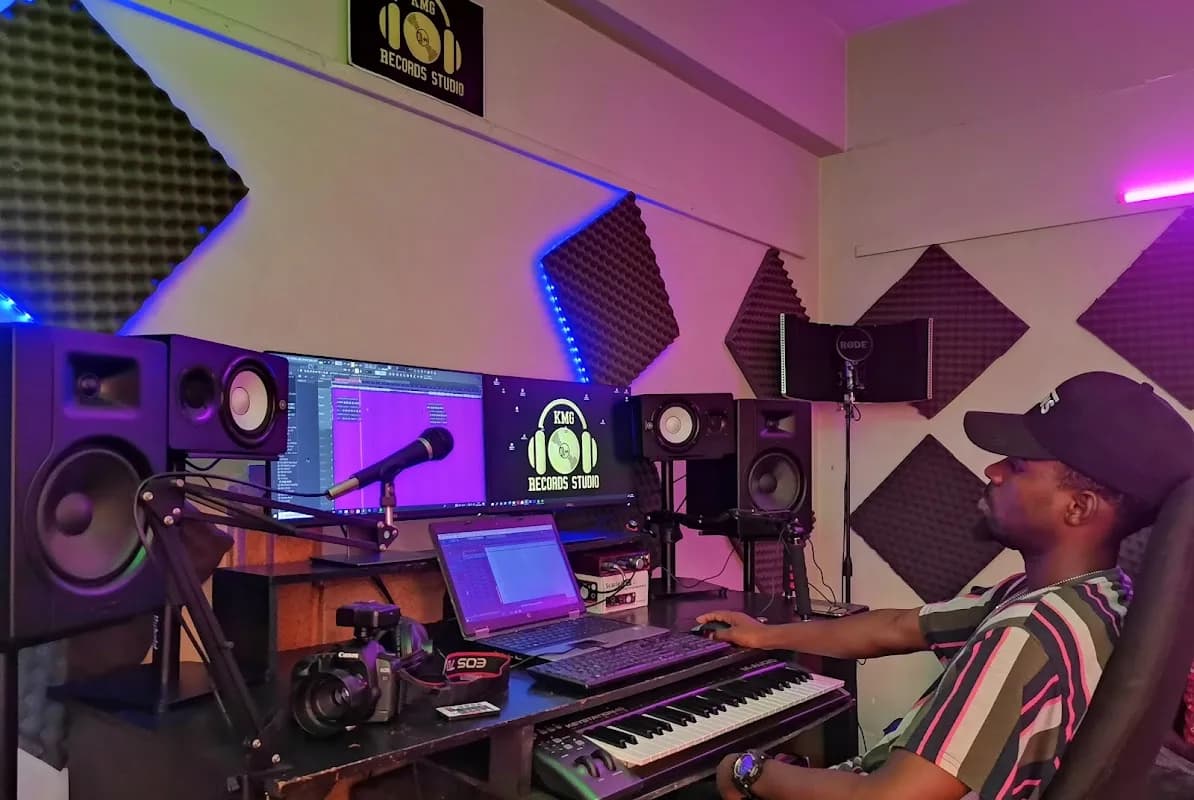 KMG RECORDS STUDIO & VISUALS in Germiston CBD