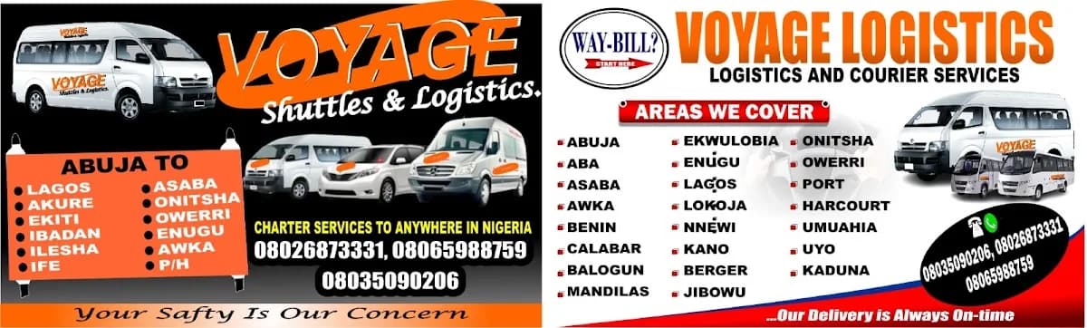 VOYAGE SHUTTLES AND LOGISTICS in Utako