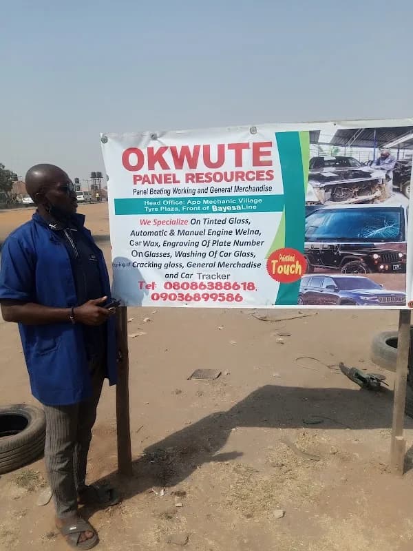 Okwute Panel Tinted glass Resource in Kabusa