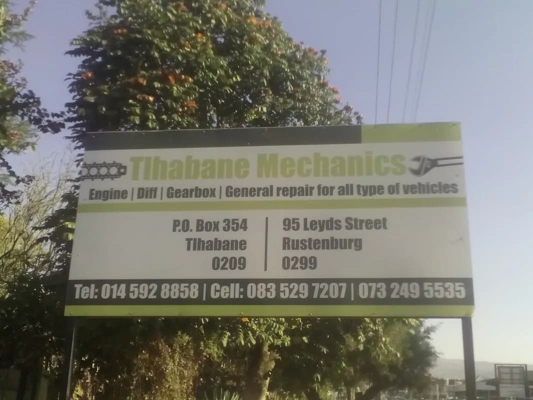 Thabane Mechanics in Tlhabane