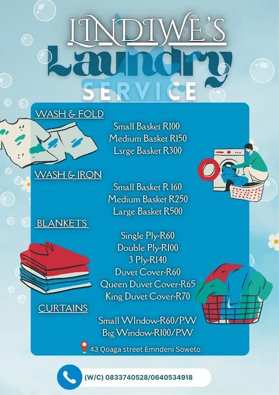 Lindi's Laundry Services. in Dobsonville