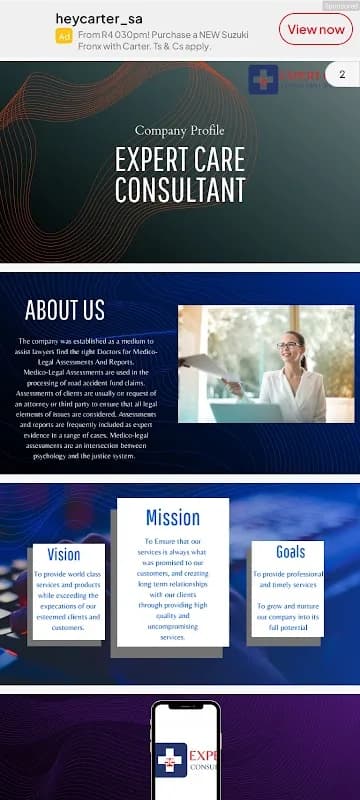 Expert care consultant in Pretoria CBD