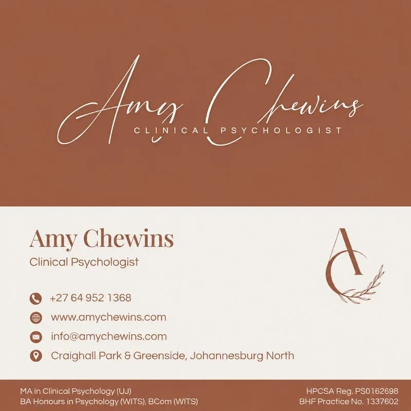 Amy Chewins in Craighall