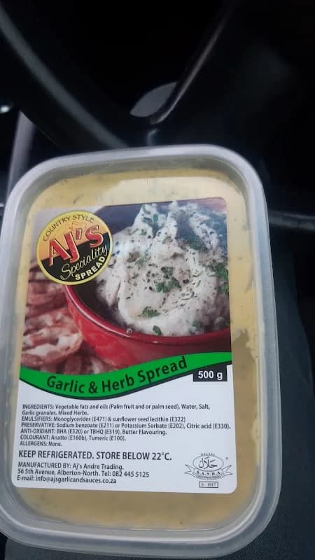 AJ's Food Products in Alberton