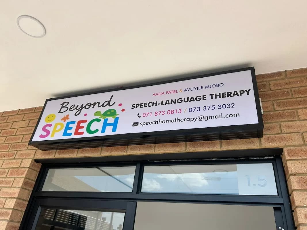 Beyond Speech (Aalia Patel and Avuyile Mjobo Speech Language Therapy) in Norwood