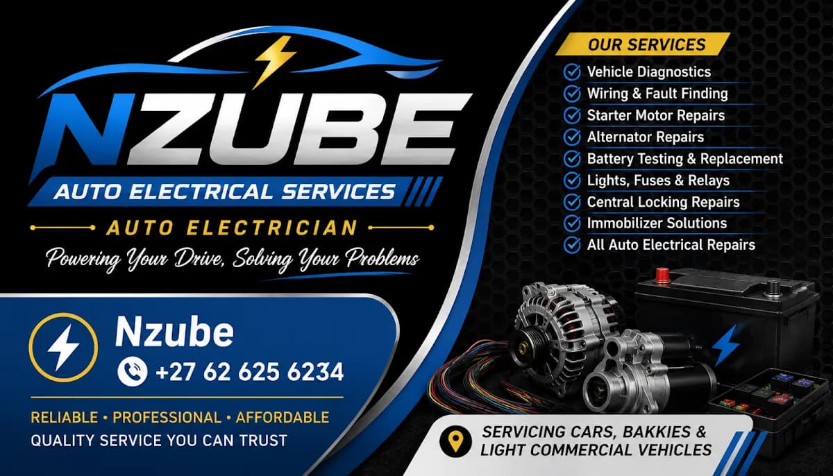 Nzube auto electrician service in Killarney