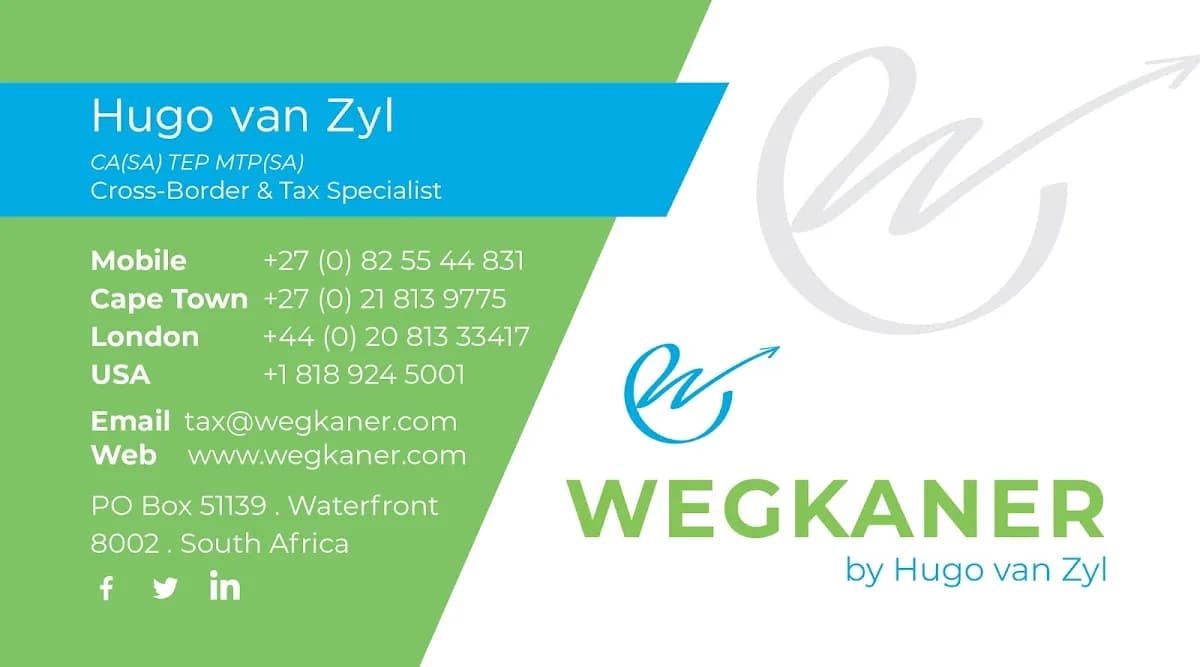 Hugo van Zyl @Wegkaner Taxforum in City Bowl