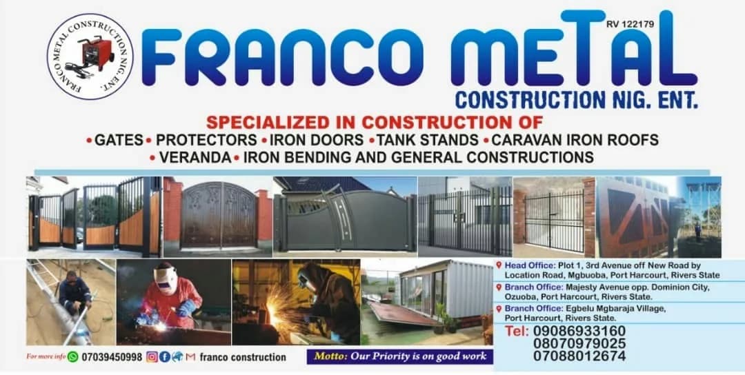 Franco Metal Construction Nig.Ent in GRA Phase 3