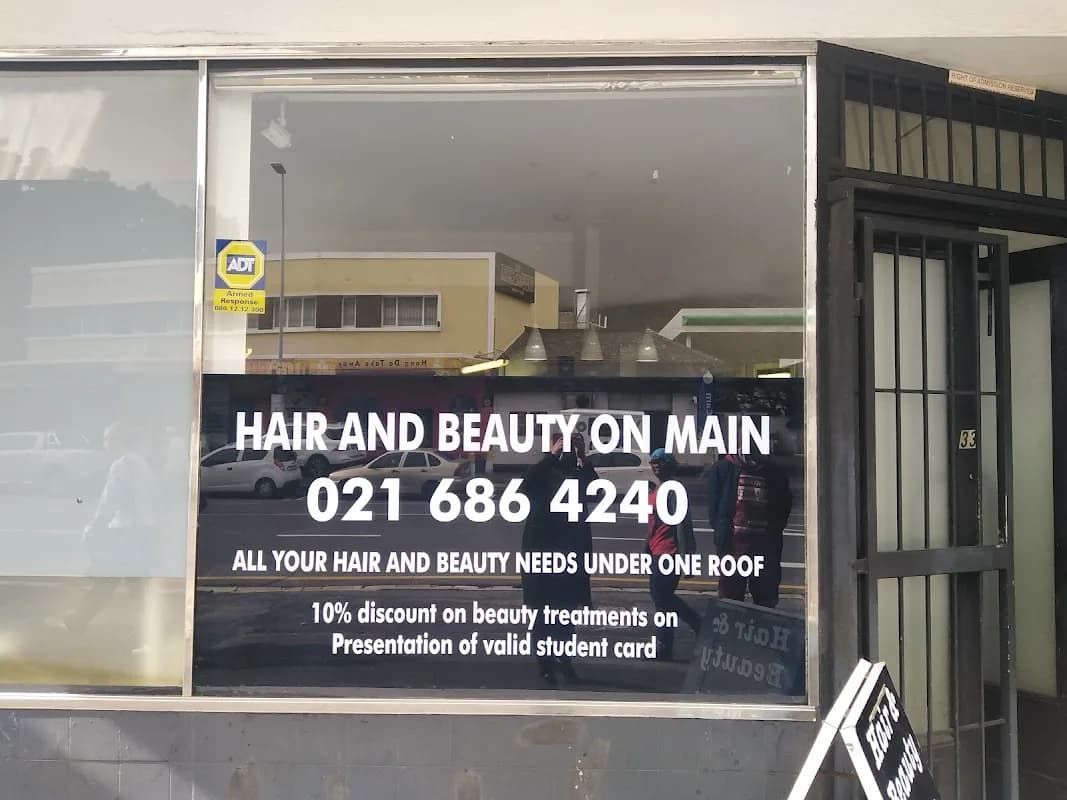 Hair & Beauty On Main in Newlands