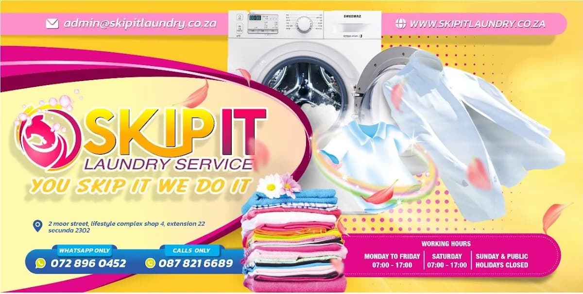Skip it laundry service in Secunda CBD