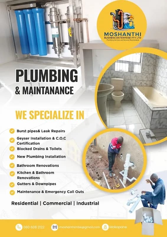 MOSHANTHI BUSINESS ENTERPRISE Pty Ltd in Mokopane CBD