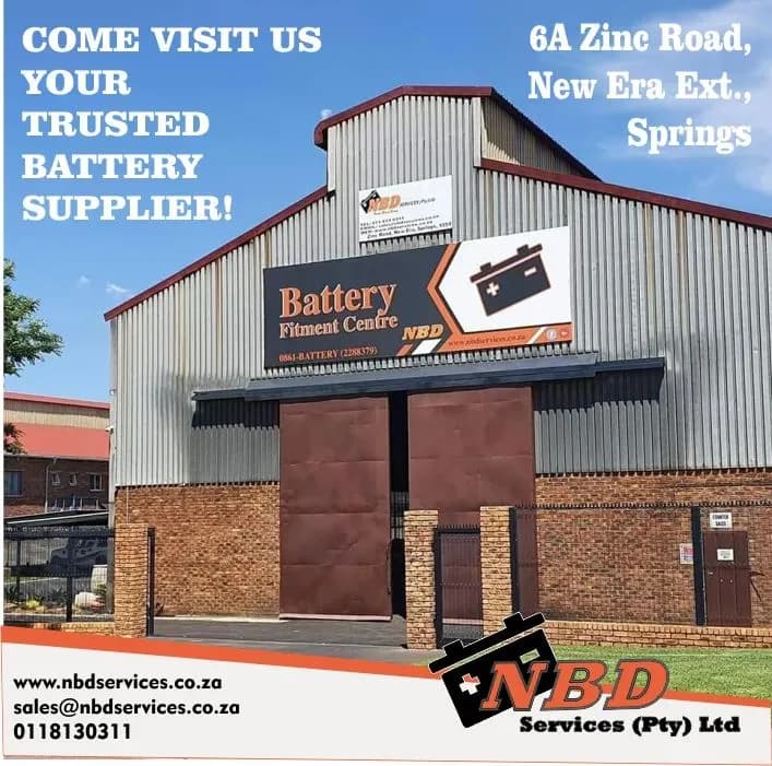 NBD Services (Industrial Batteries) in Springs