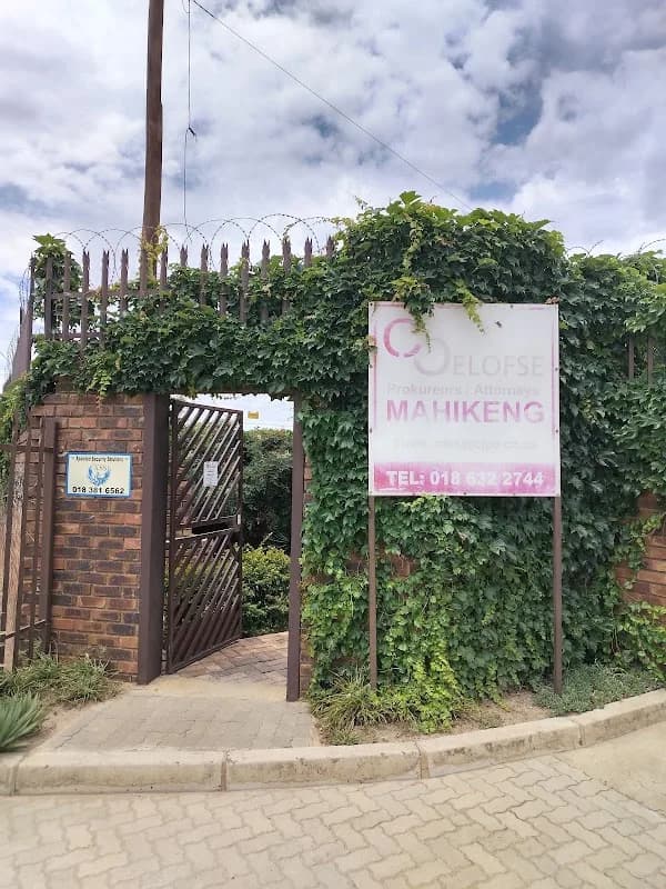 CJP Oelofse Attorneys Mahikeng in Mahikeng CBD