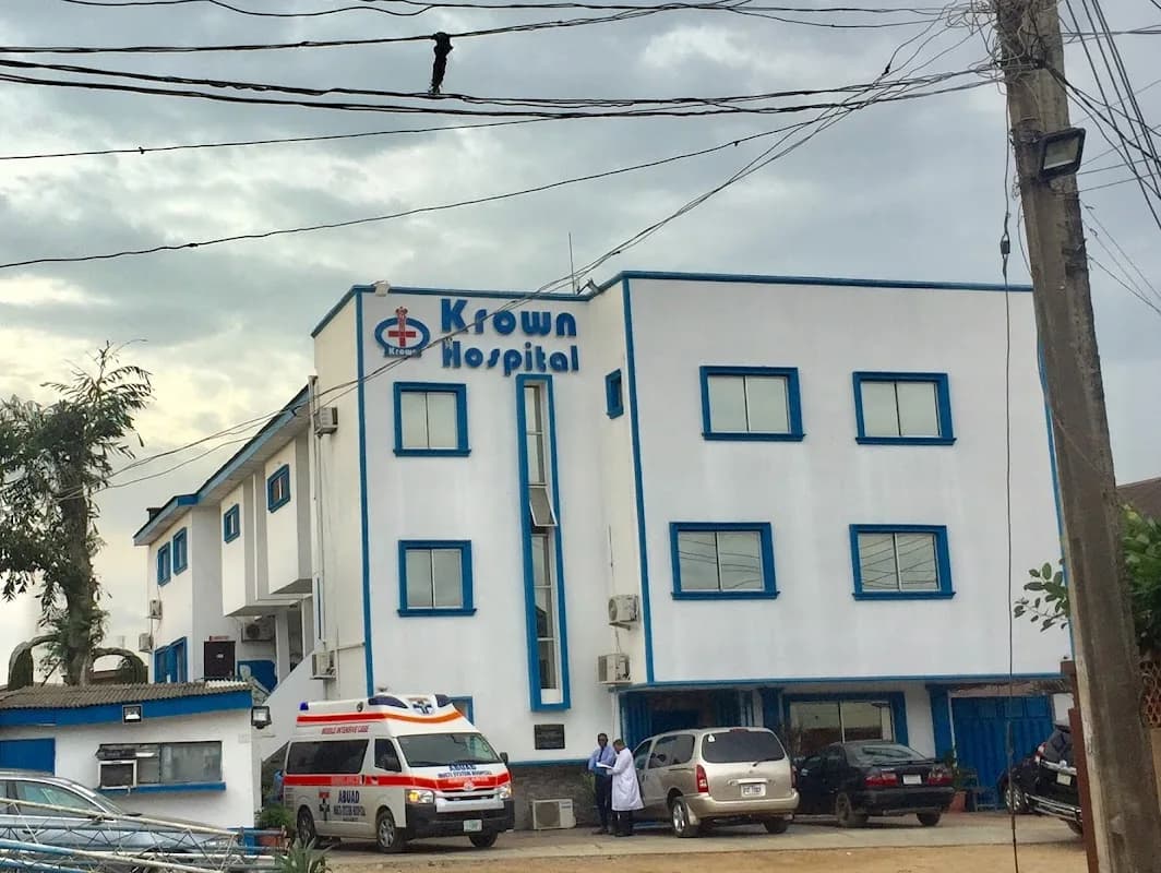 Krown Hospital - Maternity, Neonatal Incubator, Laparoscopy, Endoscopy, Dialysis, Oncology, ENT, Fibroids, Orthopaedic, in Alimosho