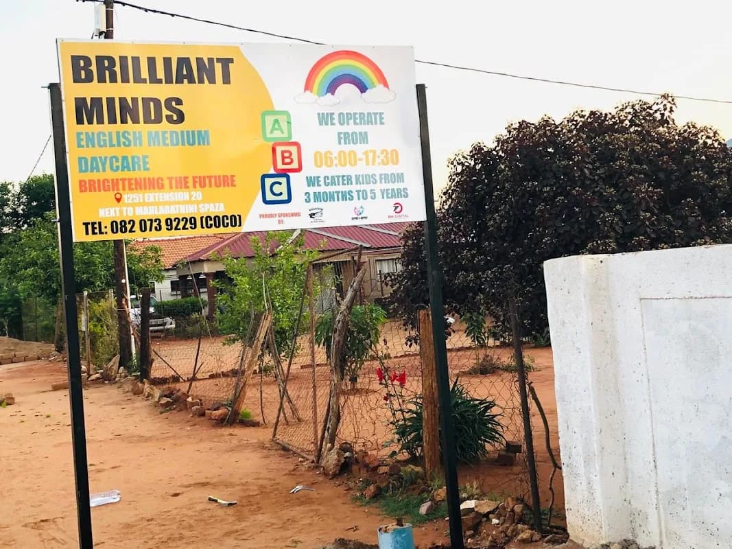 Brilliant Minds English Medium Day Care in Mokopane Extension